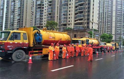 清河门市政管道清淤