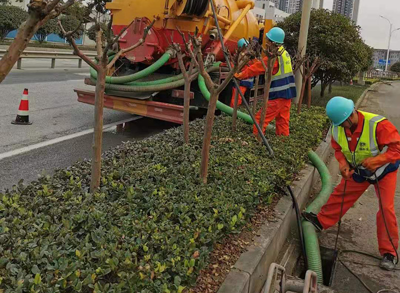 清河门市政管道清淤
